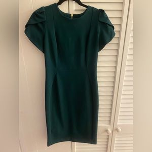 Calvin Klein tulip sleeve sheath dress